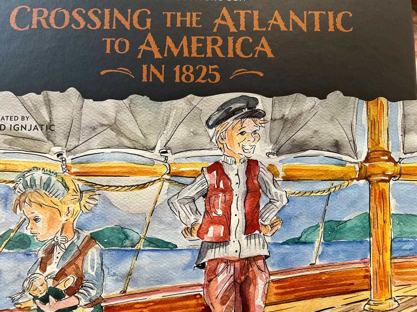 Over havet til Amerika