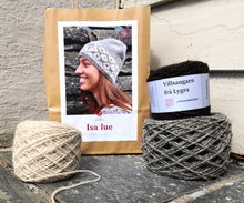 Load image into Gallery viewer, Isa hat - knitting set with wild sheep yarn
