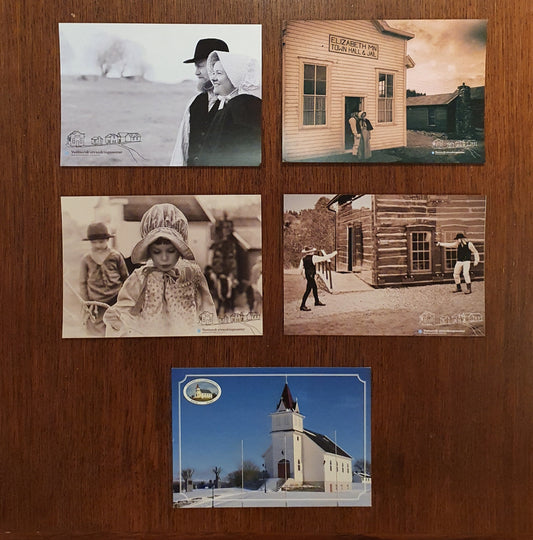 5 postcards from Western Norway Emigration Centre