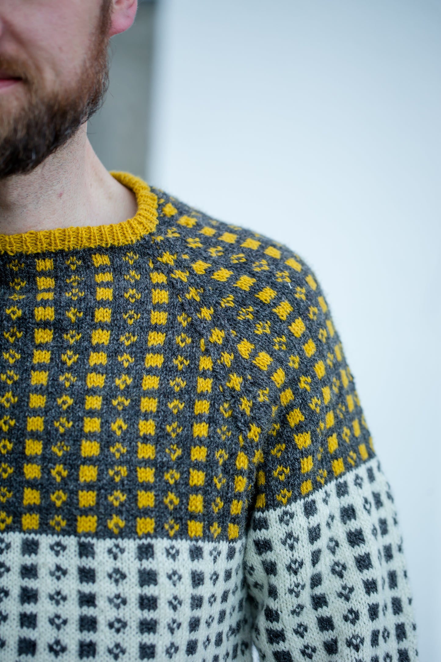 Ruter og lus - retrostrikk frå Salhus Tricotagefabrik