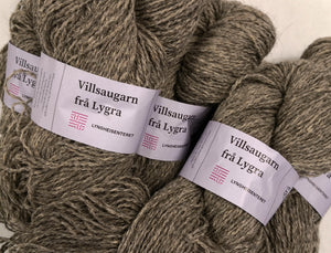 Yarn from wild sheep of Lygra