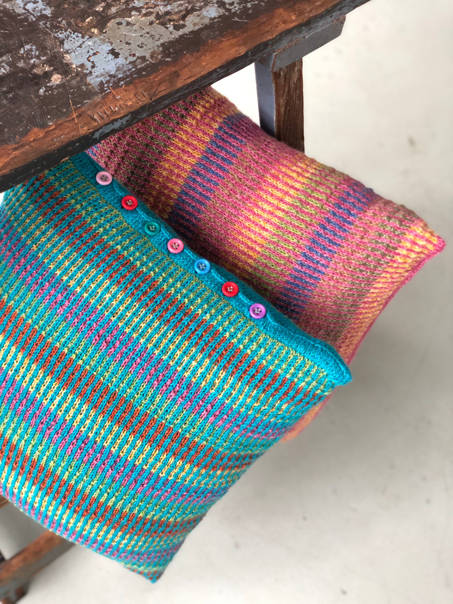 Pastel pillow