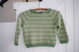 Salhus jumper baby and toddler - yarn set with knitting pattern